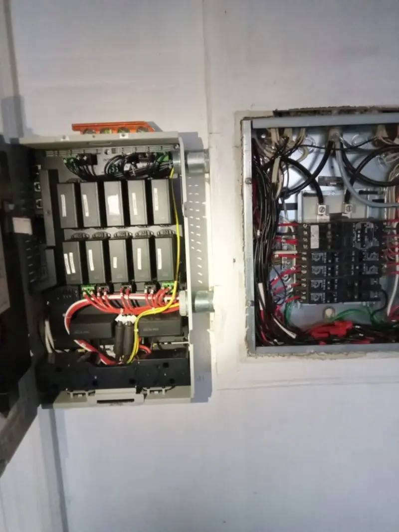 Electrical panel upgrade completed for Indoor Lighting Installation in Smithville
